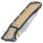 Нож Maxace Hephaestus satin cталь CPM-3V рукоять Black/Gold Titanium