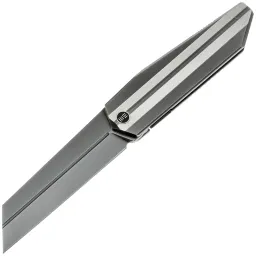 Нож WE Knife Collinear greywash сталь M390 рукоять Polished Grey Ti/Satin Endcap (WE22034D-4)