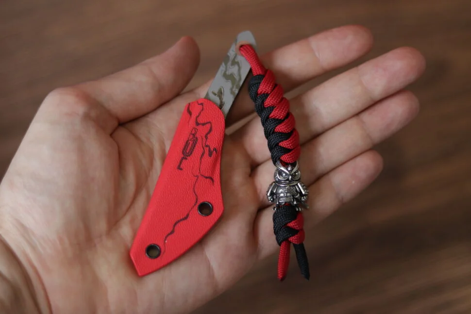 Нож N.C.Custom KOI BB red | Магазин ножей Forest-Home