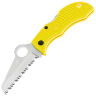 Нож Spyderco Manbug Salt Serrated сталь H-2 рукоять Yellow FRN (MYLS)