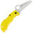 Нож Spyderco Manbug Salt Serrated сталь H-2 рукоять Yellow FRN (MYLS)