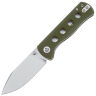 Нож QSP Canary Folder stonewash сталь 14C28N рукоять Green G10 (QS150-F1)