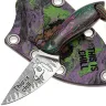 Нож Волчий Век МикроМасичька Custom This Is Chill Ed. сталь 95Х18 WA рукоять авторский карбон