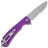 Нож Daggerr Wocket DL stonewash serrated сталь 8Cr14MoV рукоять Purple FRN