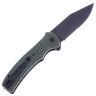 Нож CIVIVI Cogent Blackwash Serrated сталь 14C28N рукоять Green Micarta (C20038E-4)