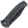 Нож CIVIVI Cogent Blackwash Serrated сталь 14C28N рукоять Green Micarta (C20038E-4)