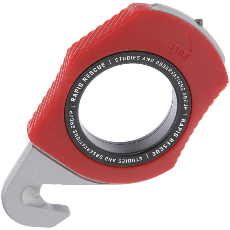 Нож SOG Rapid Rescue сталь Cryo 5CR15MOV рукоять Rescue Red GRN (26-30-01-43)