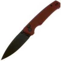 Нож CIVIVI Altus Blackwash сталь Nitro-V рукоять Burgundy G10 (C20076-2)