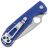 Нож Daggerr Sting Mini stonewash сталь D2 рукоять Blue G10