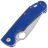 Нож Daggerr Sting Mini stonewash сталь D2 рукоять Blue G10