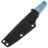 Нож Owl Knife Tyto XS Miss Owl сталь N690 рукоять микарта Джинс голубая