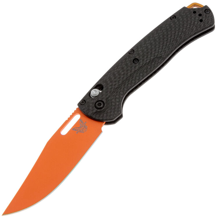 Нож Benchmade Taggedout сталь CPM MagnaCut рукоять Carbon Fiber (15535OR-01)