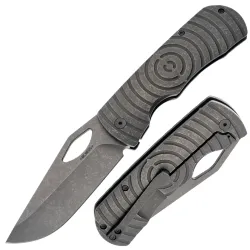 Нож McNees Dixon darkwash сталь MagnaCut рукоять Atomic Stonewashed Shockwave Titanium