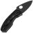 Нож Spyderco Ambitious Black LTW сталь 8Cr13MoV рукоять Black FRN (C148PBBK)