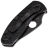Нож Spyderco Ambitious Black LTW сталь 8Cr13MoV рукоять Black FRN (C148PBBK)