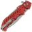 Нож Extrema Ratio Glauca G1 Rescue сталь N690 рукоять Red Aluminium