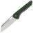 Нож CIVIVI Nugz satin сталь 14C28N рукоять Green Canvas Micarta (C23060-2)