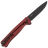 Нож Lion Steel Skinny PVD stonewash сталь MagnaCut рукоять Red Aluminium/Micarta (SK01A RB)