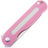 Нож Kizer Lätt Vind Mini сталь N690 рукоять Pink/White G10