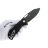 Нож Kristal Ravelin cталь D2 Black рукоять Black G10