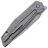 Нож Arkona Buran beadblast сталь M390 рукоять Grey Titanium