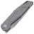 Нож Arkona Buran beadblast сталь M390 рукоять Grey Titanium