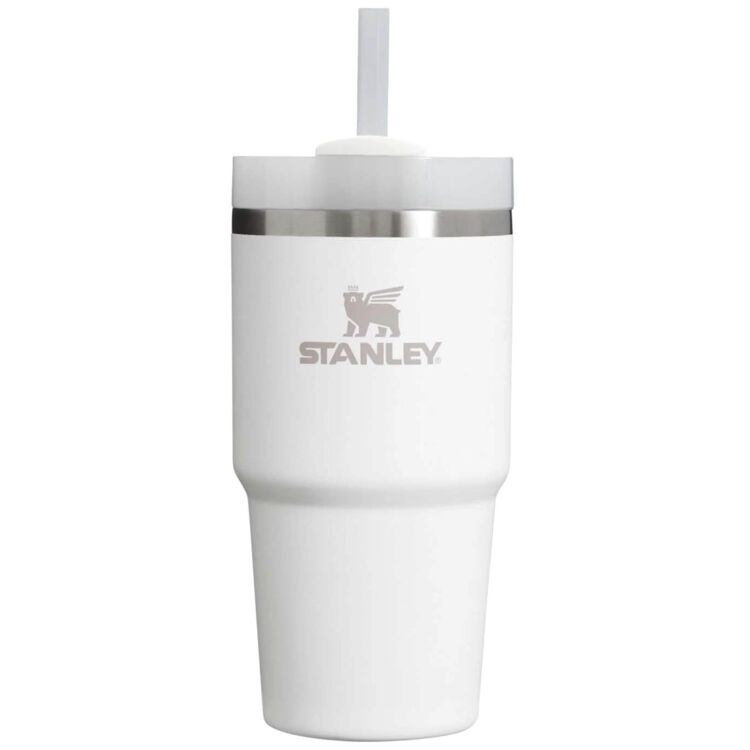 Термокружка Stanley Adventure с трубочкой 0.68л белая (10-08481-007)