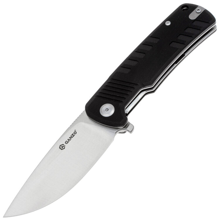 Нож Ganzo G769-BK cталь D2 рукоять Black G10