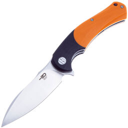 Нож Bestech Penguin сталь D2 рукоять Orange/Black G10 (BG32C)