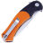 Нож Bestech Penguin сталь D2 рукоять Orange/Black G10 (BG32C)