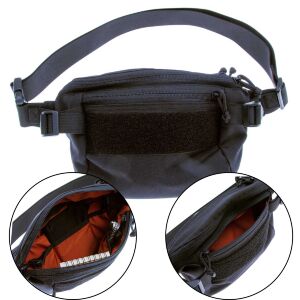 Сумка поясная Dyag Hipbag M nylon velcro (Black)