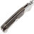 Нож CJRB Pyrite Bowie sandpolish сталь AR-RPM9 рукоять Ebony wood (J1942-EBN)