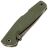 Нож Real Steel Yak Scandi сталь 14C28N рукоять Green Micarta (7871GM)