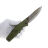 Нож Real Steel Yak Scandi сталь 14C28N рукоять Green Micarta (7871GM)