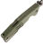 Нож Real Steel Yak Scandi сталь 14C28N рукоять Green Micarta (7871GM)