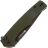 Нож Sencut Crowley Blackwash сталь D2 рукоять Green Micarta (S21012-3)