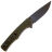 Нож Sencut Crowley Blackwash сталь D2 рукоять Green Micarta (S21012-3)