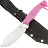 Нож 7 Ножей Нессмук Гибрид конвекс сталь AUS-10co рукоять Pink G10