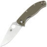 Нож Spyderco Tenacious сталь M4 рукоять Brown G10 (C122GBNM4P)