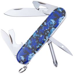 Нож многофункц. Victorinox Tinker Blue Digital Camo 91мм