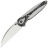 Нож WE Knife Zenthra satin сталь M390 рукоять Titanium/Aluminum Foil CF (WE24021C-4)