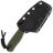 Нож Kizer Drop Bear fixed satin сталь AEB-L рукоять Olive Green G10