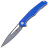 Нож Sencut Citius stonewash сталь 9Cr18MoV рукоять Blue G10 (SA01D)