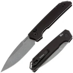 Нож Kershaw Launch Iridium stonewash сталь MagnaCut рукоять Black Aluminium (7038)