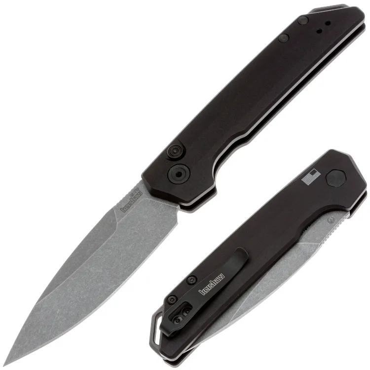 Нож Kershaw Launch Iridium stonewash сталь MagnaCut рукоять Black Aluminium (7038)