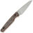 Нож Kansept Parr stonewash сталь S35VN рукоять Copper Carbon Fiber