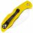 Нож Spyderco Salt 2 Wharncliffe сталь H-1 рукоять Yellow FRN (C88PWCYL2)