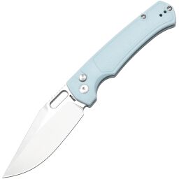 Нож Artisan Cutlery Revel Stonewash сталь AR-RPM9 рукоять Mint Green FRN