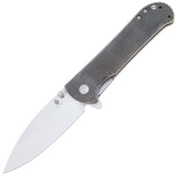 Нож Kizer Coniferous stonewash сталь 154CM рукоять Micarta/Titanium