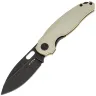 Нож Kizer Seagull blackwash сталь 14C28N рукоять Ivory Aluminium